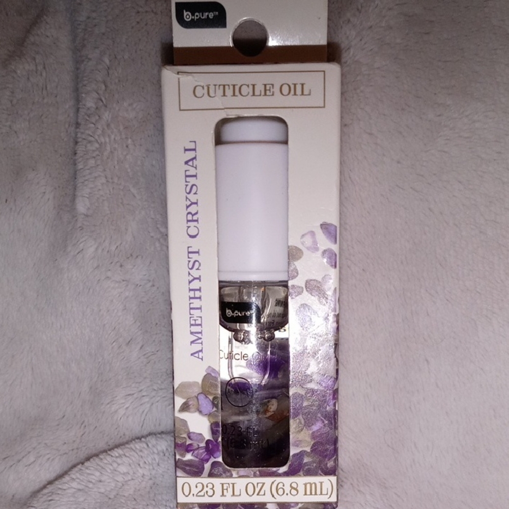 B-Pure Amethyst Crystal Cuticle Oil